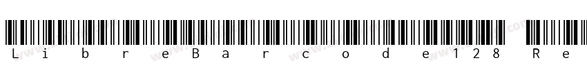 LibreBarcode128 Regu字体转换 LibreBarcode128 Regu字体转换